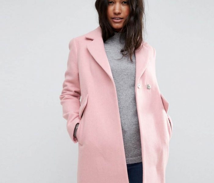 See Need Want Fashion Autumn Must Have Pink Coat Asos Home
