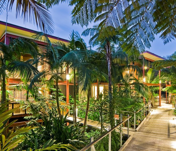 Tropical Getaway Travel Destination Byron At Byron Rainforest Rooms Low Res