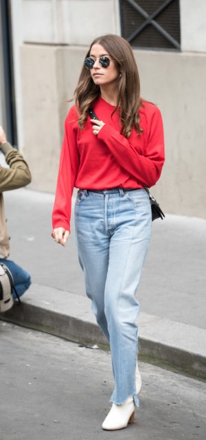 Paris Fashion Week Street Style Trends Round Sunglasses