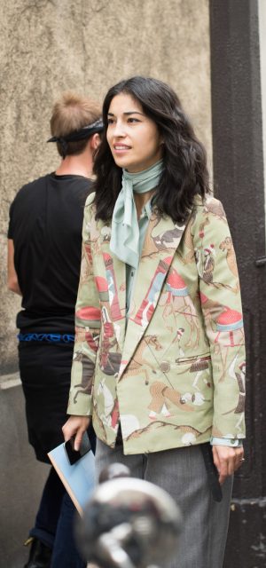 Paris Fashion Week Street Style Trends Suiting