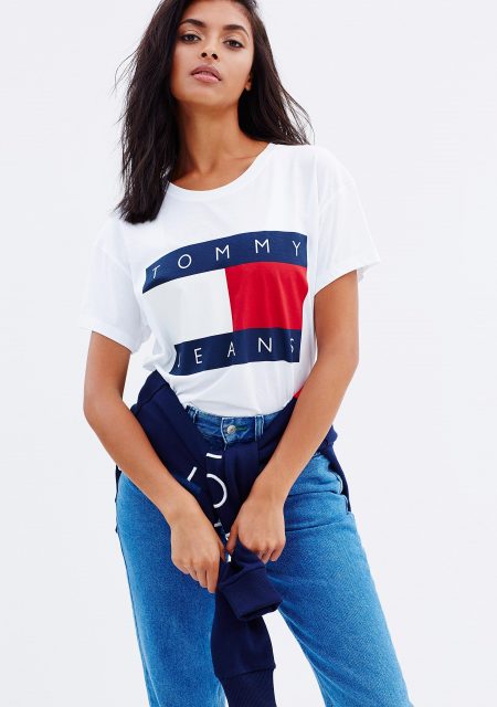 See Need Want Trend Alert Logo Tees Tommy Hilfiger