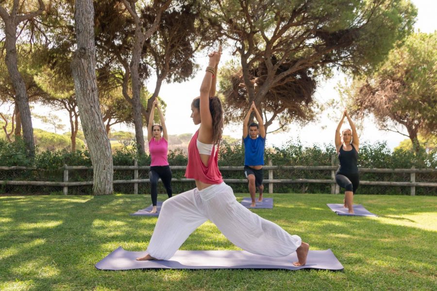 Pine Cliffs Yoga Class