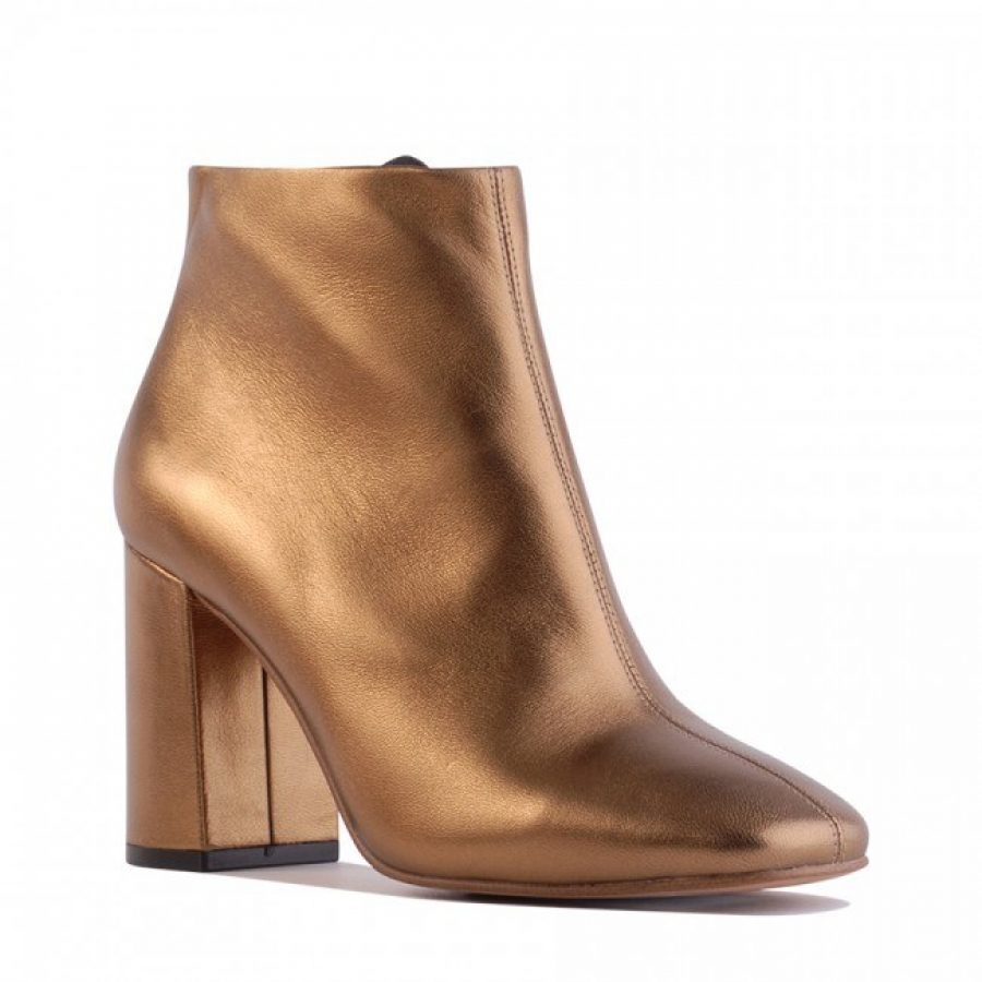 See Need Want Fashion Autumn Must Have Metallic Ankle Boots Siren Shoes