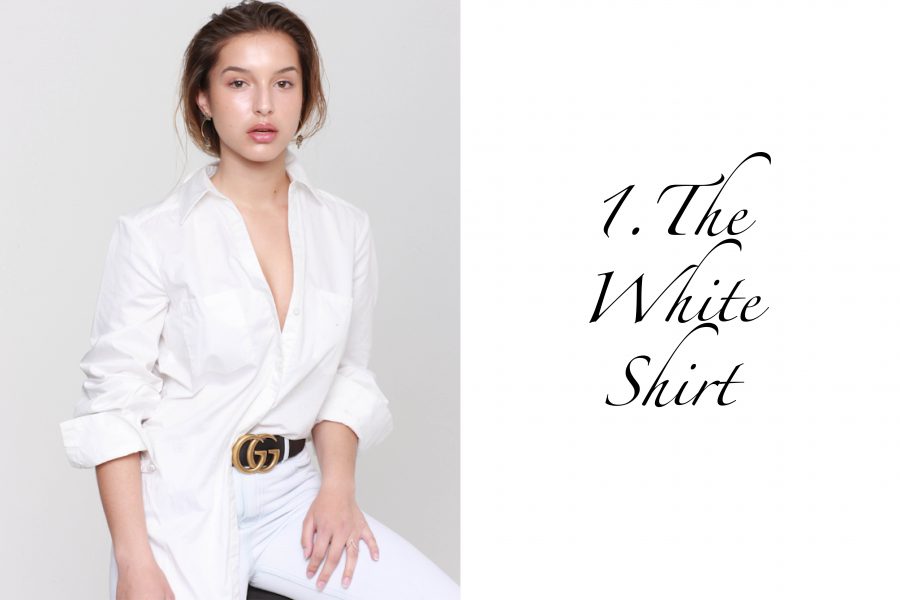 See Need Want Fashion Classic Beauty White Shirt 1