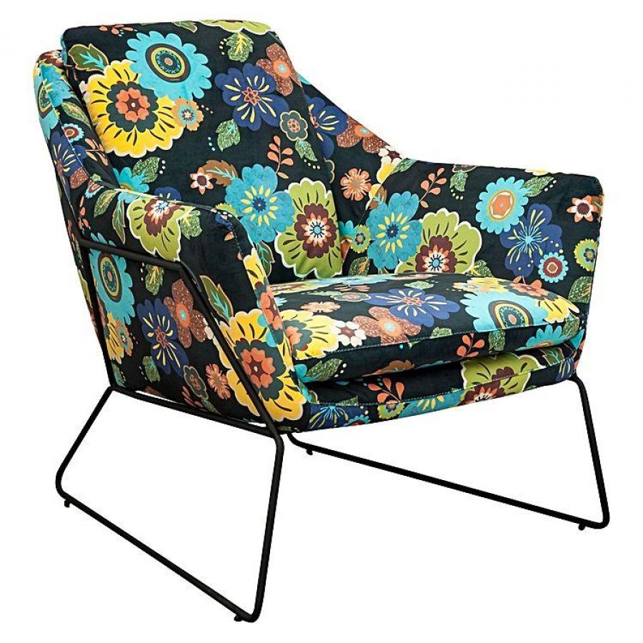 See Need Want Interiors Florals Armchair 1
