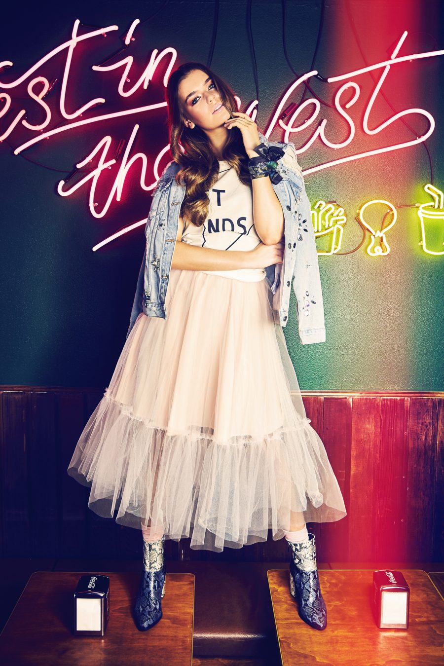 Seed Need Want Winter Fashion Trend Tulle Skirt Pink 1