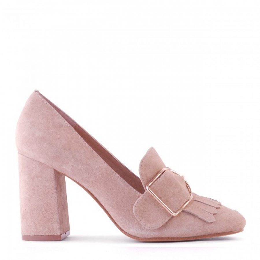 See Need Want Fashion Trend Pink Suede Loafers Siren Shoes