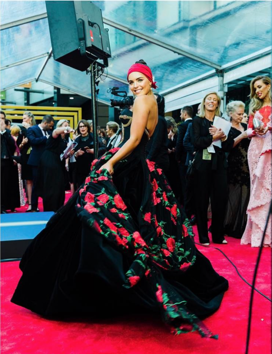 See Need Want Logies Olympia Valance Conilo Gown 1