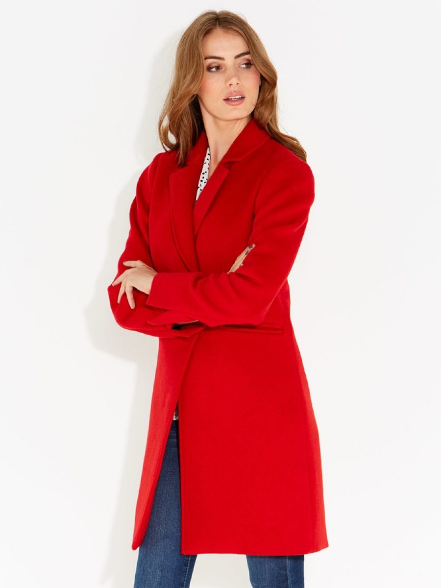 See Need Want Trend Alert Fashion Week Red Coat Portmans