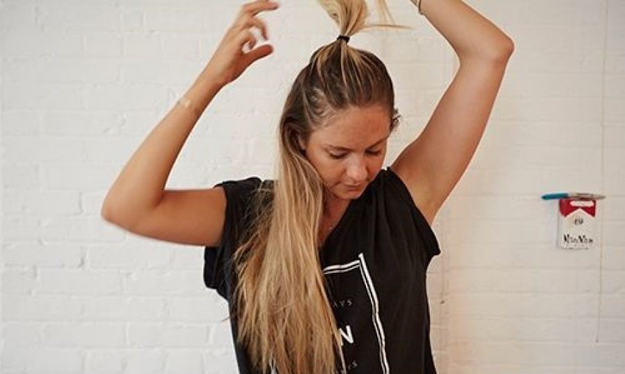 How To Do A Half Top Knot